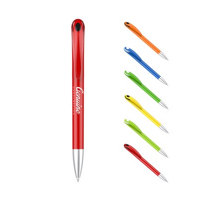 Plastic Telescopic Ballpoint Pen