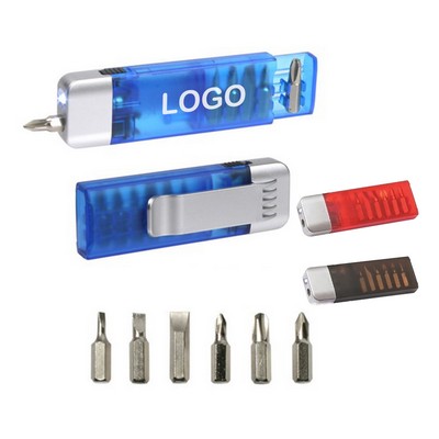 Clip-On Screwdriver Flashlight
