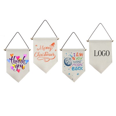 Heat Transfer Linen Banner