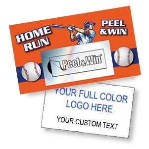 PEEL & WIN - HOME RUN (4 Sizes)