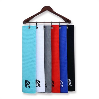 Golf Towel With Carabiner