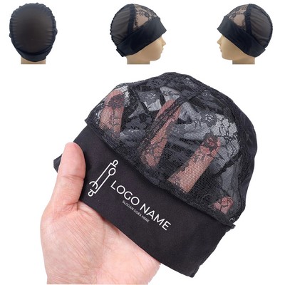 Adjustable Silky Wig Cap with Velcro
