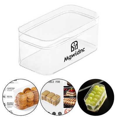 Clear PS Plastic Square Box