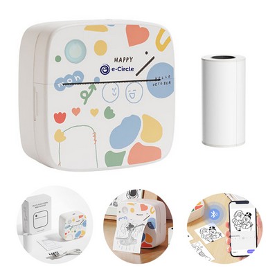 Mini Doodle Tag Photo Error Sorting Portable Printer