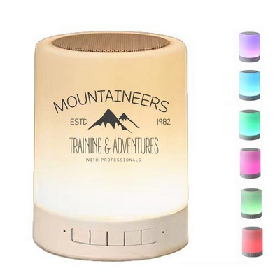 Wireless Bluetooth Speaker with Night Light