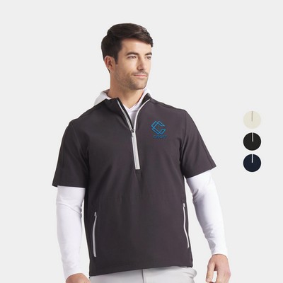 PUMA®?Ripguard Short Sleeve Pullover Men's Golf Jacket