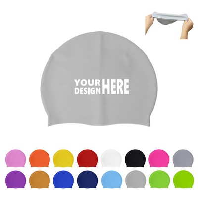 High Elasticity Silicone Swim Cap