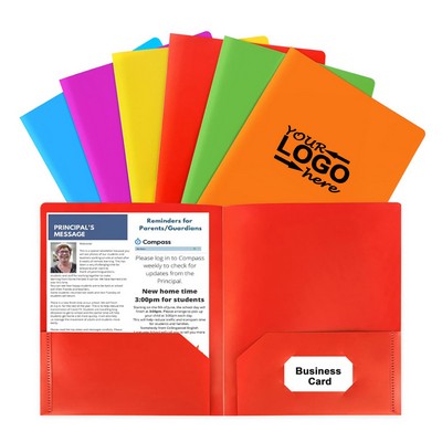 Plastic Pocket Folder