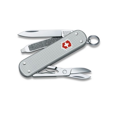 Classic SD Alox 5 Function Swiss Army Knife - Silver Alox