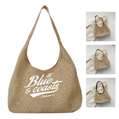 Straw Tote Bag