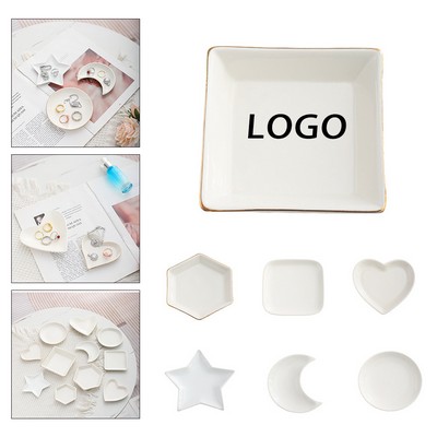 Glazed Ceramic Jewelry Tray