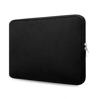 14" Neoprene Laptop Sleeve with Zipper Compartment
