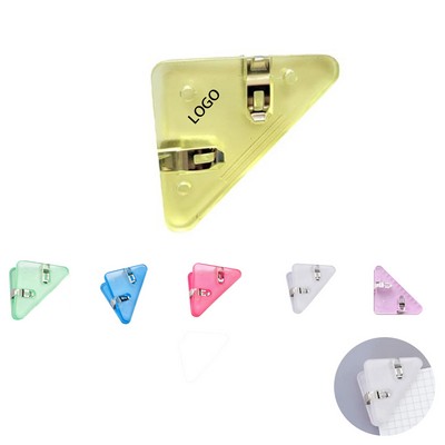 Triangle Book Page Corner Clips