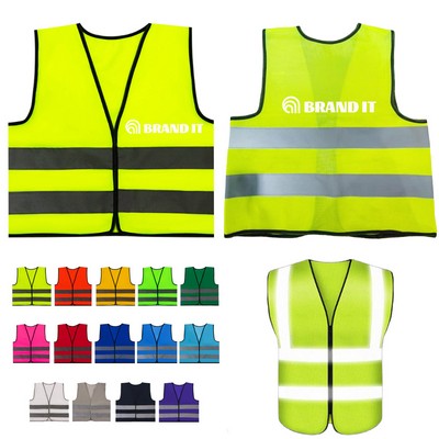 Reflective Kids Safety Outdoor Vest
