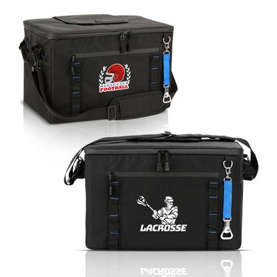 48 Can Collapsible Cooler Bag W/ Bottle Opener