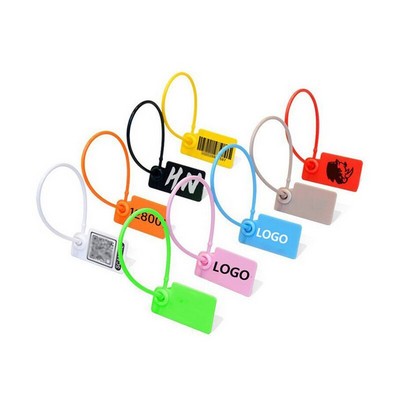 Custom PP Disposable Plastic Security Seal Tags Anti Tamper Zip Tie Lock