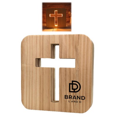 Creative Gifts Of Wooden Led Night Lights