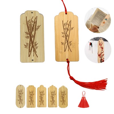 DIY Bamboo Bookmark With Tassel