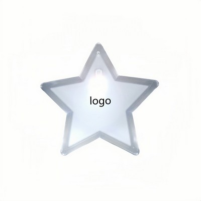 LED Light-Up Star Badge Pin for Parties Concerts and Event Promotions
