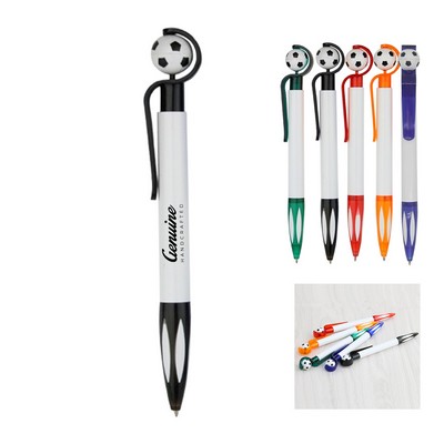 Football Plastic Ballpoint Pen