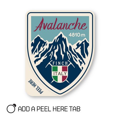 Die Cut Vinyl Stickers - 8.01 to 12 Square Inches