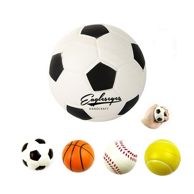 PU Foam Soccer Stress Toy