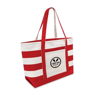 Screen Printed Anchor Tote