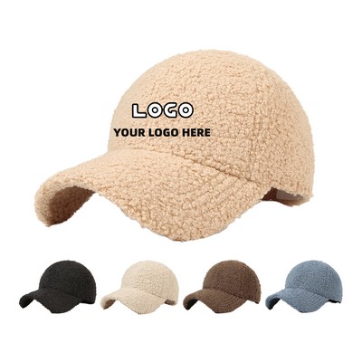 Lambswool Winter Baseball Cap