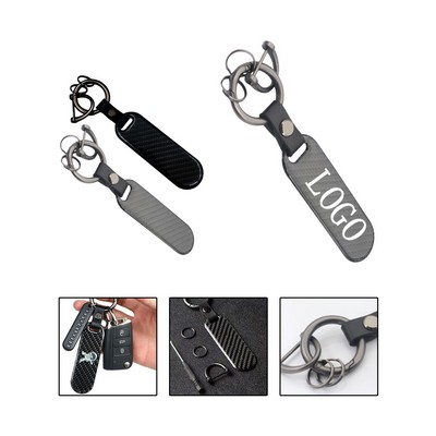 Carbon Fiber Car Key Pendant