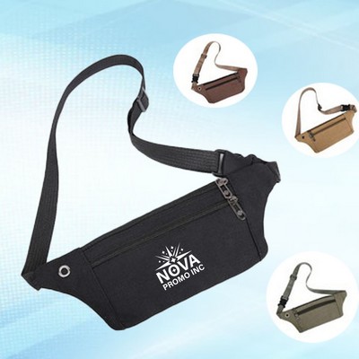 Durable Canvas Waist Bag