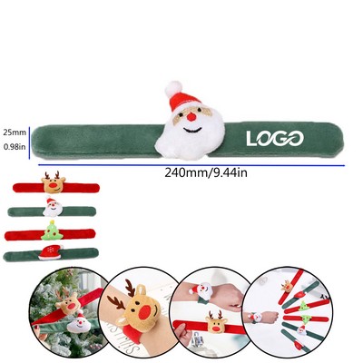 Christmas Clap Circle Bracelet Holiday Party Decorations Kid