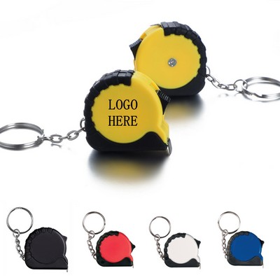 1m/3' Pocket Mini Tape Measure Key Chain