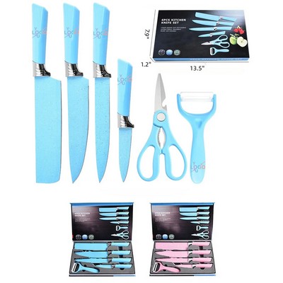 Vibrant Star Sprinkle Knife Set