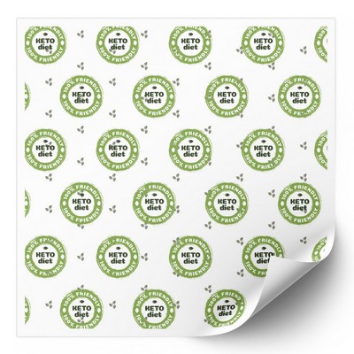 Full Color 1-Sided Food Safe Paper (10" x 10")