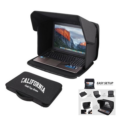 Lightweight Laptop Privacy & Sun Glare Shade
