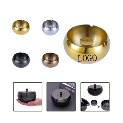 Windproof Stainless Steel Ashtray