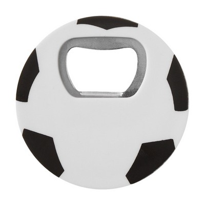 Magnetic Soccer Ball Bottle Opener Round Shape
