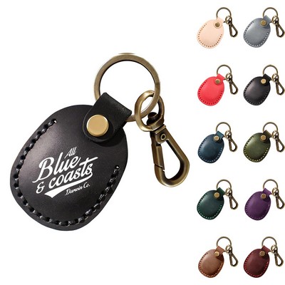 Handcrafted Leather Keychain