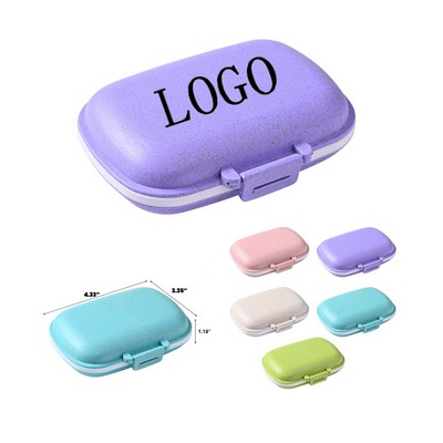 Travel 8 Compartment Pill Organizer