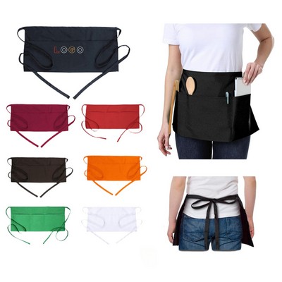 Durable Premium Cotton Waterdrop Resistant Waist Apron
