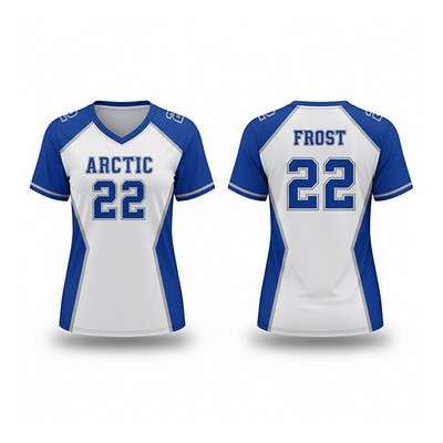 Women's Sublimation Soccer Jersey - 180G Silk-Feel Interlock