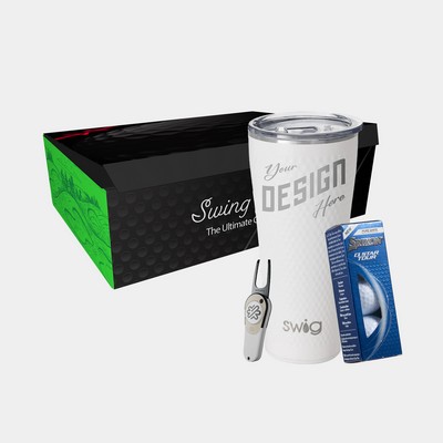 32 oz SWIG® Golf SS Tumbler, Srixon® Golf Balls & Pitchfix® Icon Divot Tool Gift Set