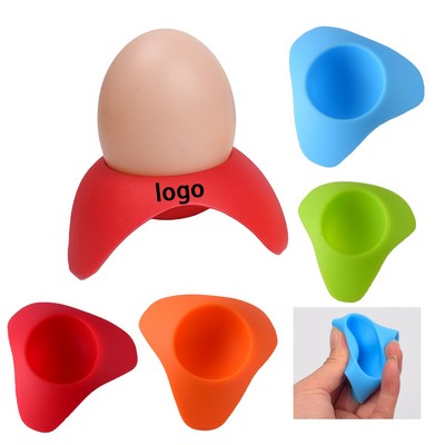Food-Grade Silicone Egg Holder Cup