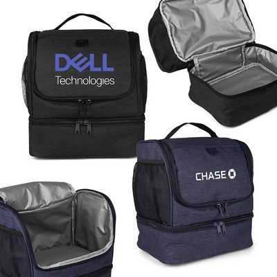 ChillMate Double Deck Lunch Bag with Mesh Pockets