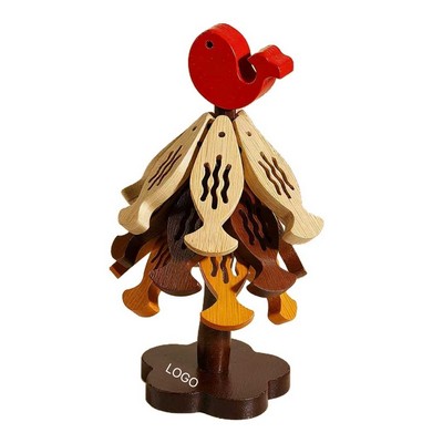 Bamboo Tree Shape Insulated Coaster High Temperature Pot Pad Table Ornament