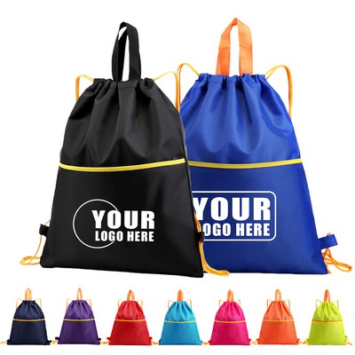 420D Drawstring Backpack