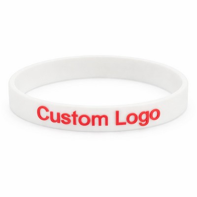 Customizable Silicone Wristbands With Logos.