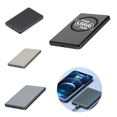 Ultra-Thin Metal Magnetic Wireless Power Bank
