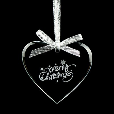 Crystal Heart Ornament