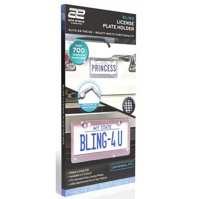 Bling License Plate Holder
